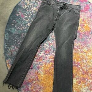 Black Levi’s 501 Jeans